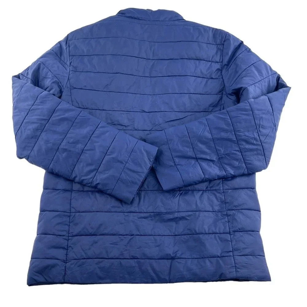 Lands' End Kids Blue Puffer Jacket - Picture 3 of 6
